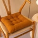 thumbnail image 1 of Xiao Hua Cojín de Asiento de Pana Marrón -2 Piezas, Cojín de Asiento Cómodo de 19.69 X 19.69 Pulgadas con Lazo, Adecuado para Restaurante Cocina, Decoración Del Hogar Estilo Casa de Campo rural, 1 of 4