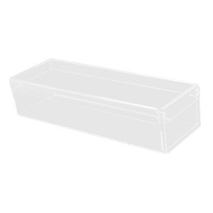 Magideal - Recipiente Para Tiramisú, Práctico Recipiente Para Tarta De Tiramisú Con Tapa, Material Acrílico Resistente Con Panel Lateral Extraíble Para Uso Domés