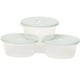 thumbnail image 1 of Set 3 Envases De Plastico Redondo Con Tapa Hermetica Pequeño 450ml, 1 of 4