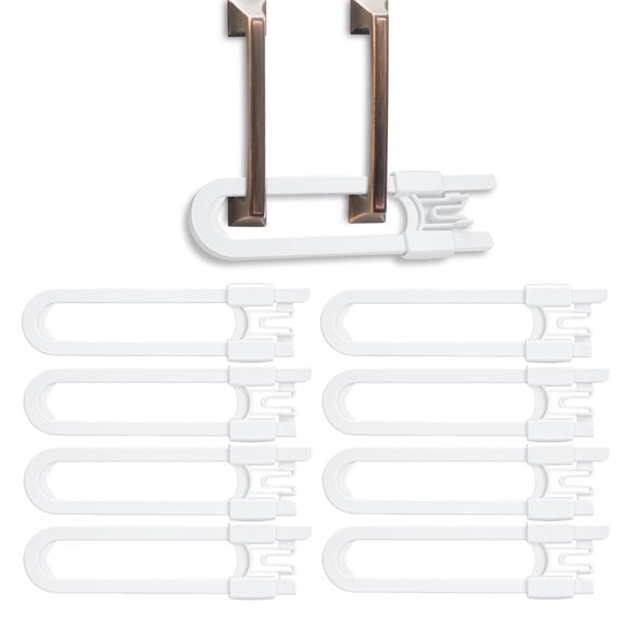 Seguro Vmaisi en U ajustable para mueble, de 1 a 5 pulgadas