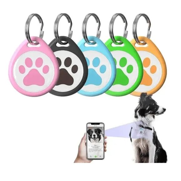 Placa Identificación Perros - Rosado