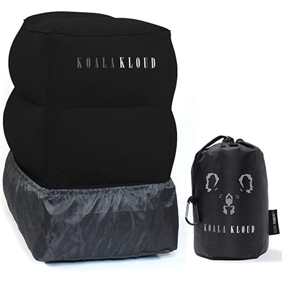 Almohada inflable de viaje para reposapiés Koala Kloud para familia