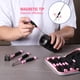 thumbnail image 3 of Juego de destornilladores de precisión WORKPRO de 10 piezas con funda rosa, 3 of 9