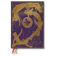 Paperblanks - Agenda 2022 Violet Fairy Midi Tapa Dura Semana A La Vista Horizontal