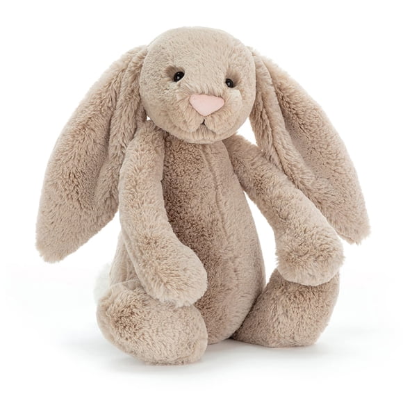 Peluche Jellycat Bashful Beige, conejito grande de 36 cm