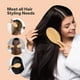 thumbnail image 3 of Cepillo de pelo StyleShark con paleta de bambú y masajeador de cuero cabelludo, 3 of 3