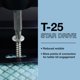 thumbnail image 3 of Tornillos TEKS #10 x 1, 360 uds, para techo de costura vertical, 3 of 6