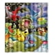 thumbnail image 1 of Cortina de ducha con diseño de Pikachu de Pokémon, juego de cortinas de baño con ganchos, tamaño 60 x 72 pulgadas, 1 of 3