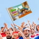 thumbnail image 4 of Fondo de Omar y Hana Bandera impresa con temática, regalo perfecto para fanáticos, amigos y familiares, y adecuada para actividades al aire libre e interiores, decoraciones de fiesta. 120*180CM, 4 of 6