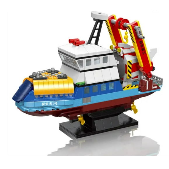 Barco Explorador Polar, compatible Lego