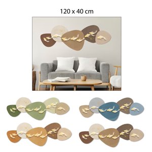 Xianzhu - Cuadro Paisaje Con Luces Led - 120 X 44 Cm