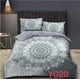 thumbnail image 1 of Cubrecama Quilt Verano 2 Plazas - Gris Mandala Y020, 1 of 1