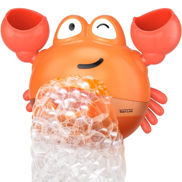 Bath Toy KINDIARY Crab Bath Burbujas para bebés de más de 18 m