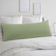 thumbnail image 1 of Funda de Almohada Corporal REGALWOVEN de Microfibra Cepillada, Verde Salvia Queen, 1 of 7