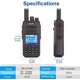 thumbnail image 2 of Radio de dos vías KJDEYT MD-UV380 DMR VHF/UHF con cable, 2 of 8