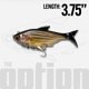 thumbnail image 2 of Camiña artificial 6th Sense Shad Clone 9,5 cm, 2 of 7