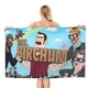 thumbnail image 1 of Sr. Birchum Toalla de playa de secado rápido con diseño temático, regalo para mujeres y niñas, ideal para cumpleaños, fans, amantes de la música, uso en la playa o al aire libre, 78 × 150 cm, 1 of 6