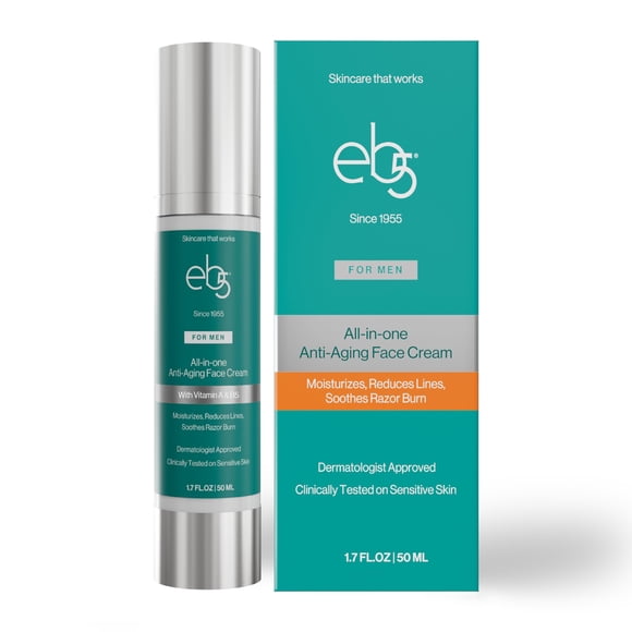 Crema facial antienvejecimiento para hombre eb5, todo en uno, 50 ml, con retinol