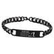 thumbnail image 1 of Pulsera De Cadena De Eslabones Pulsera De Eslabones Punk Para Regalos Del Día Del Padre Del Día De San Valentín Negro, 1 of 3