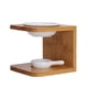thumbnail image 4 of Quemador De Aceite Esencial De Aroma De Candelero De Madera Tealight Tres Lados, 4 of 5