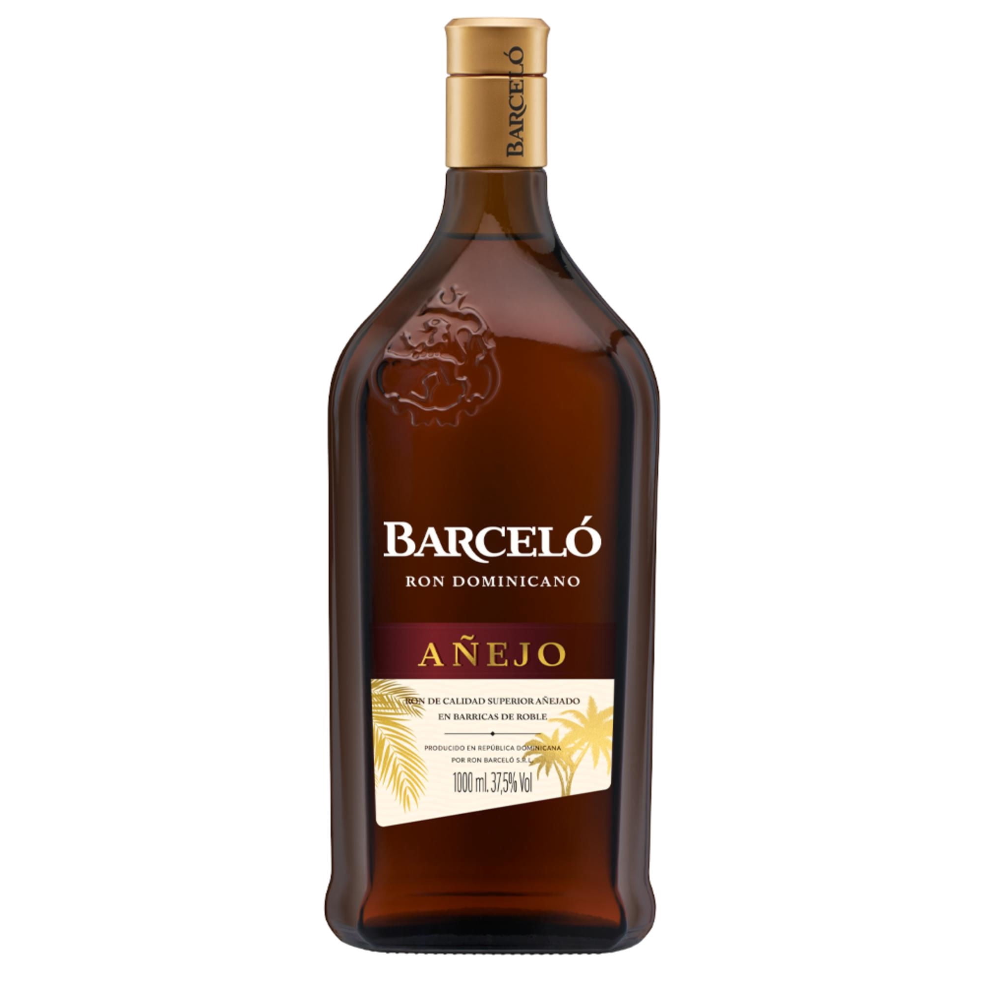 Ron Añejo 37,5° Botella 1000 cc Barcelo