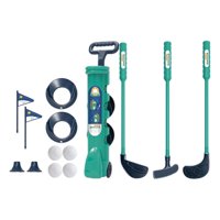 Ioensy - Juego De Golf Para Niños Mini Juguete De Ejercicio Juguetes De Golf Para 3 4 5 6 Años Regalo De Cumpleaños Azul