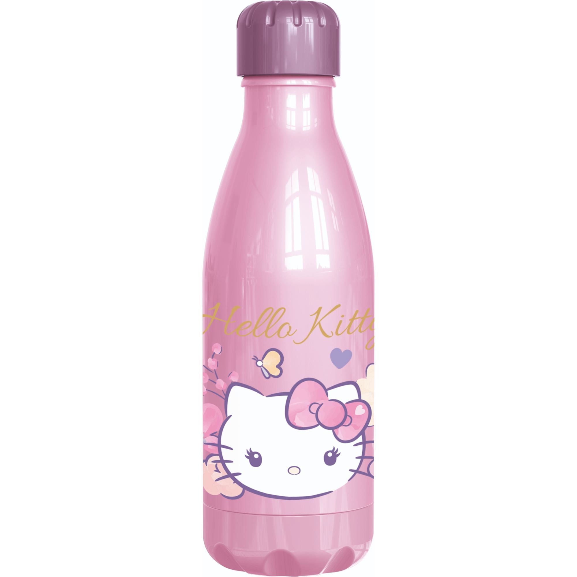 Hello Kitty - Botella De Plástico 560 Ml Multicolor