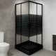 thumbnail image 2 of Shower Recto Strava Negro 80x80cm (Incluye Receptáculo), 2 of 7