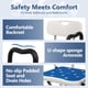 thumbnail image 5 of Silla de Ducha Modundry Resistente para 250 kg con Brazos Ajustables, 5 of 7