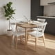 thumbnail image 4 of Comedor Mesa Cosmo Natural 70x70 cm + 4 Sillas Windsor Blanca, 4 of 4