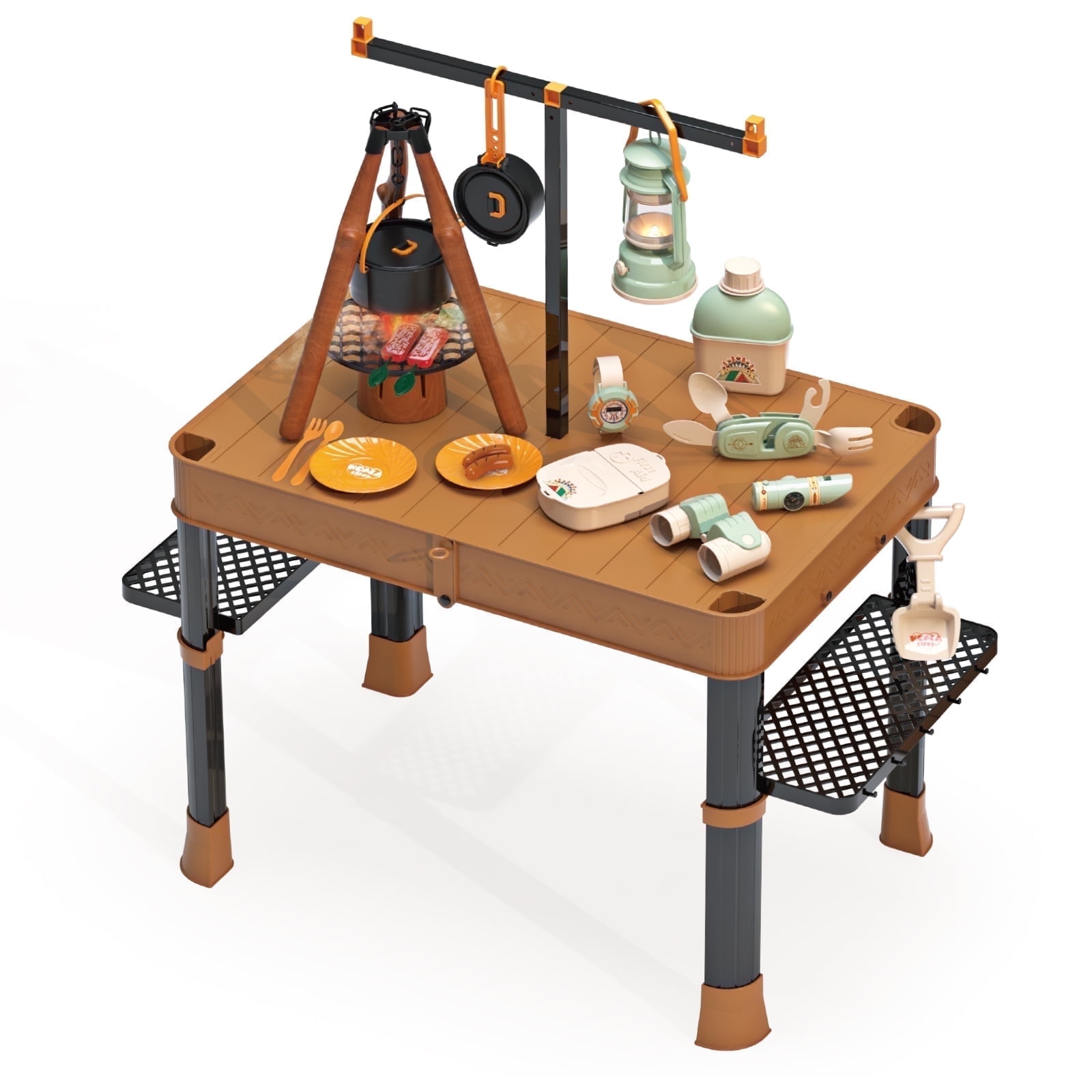 Juego De Camping Contixo Kids 34 Piezas Mesa Plegable 17