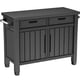 thumbnail image 1 of Mesa Auxiliar Asador De Jardín Buffet Cabinet Grafito, 1 of 6
