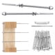 thumbnail image 1 of Kit De Herrajes Para Baranda De Cable Cr39 De Acero Inoxidable T316, 1 of 6