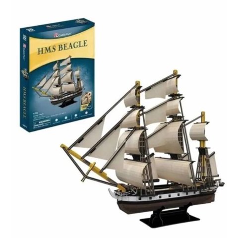 Tomasstore - Rompecabezas Rompecabezas 3D Barco Hms Beagle