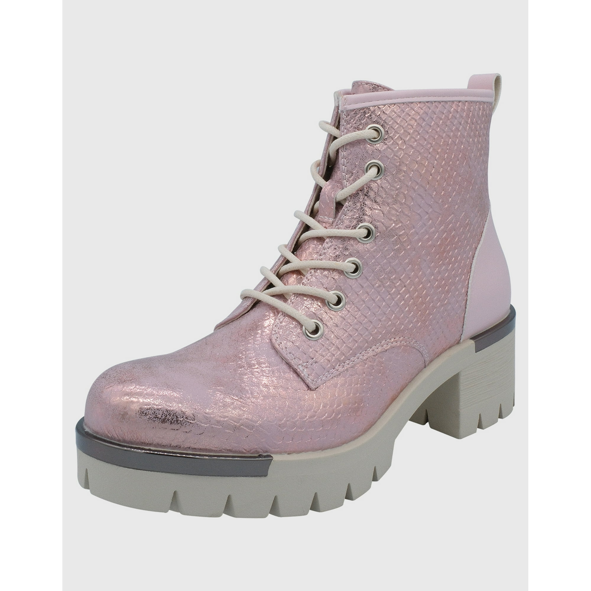 Danicolle Calzado - Bototo Medio Snake Rosado