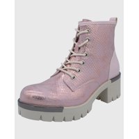 Danicolle Calzado - Bototo Medio Snake Rosado