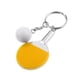 thumbnail image 2 of Creative Table Tennis Ping-pong Racket & Ball Colgante Llavero Amarillo, 2 of 3