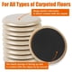 thumbnail image 4 of Furniture Sliders Ninsula, 10 unidades, para pisos de madera o alfombras, 4 of 7