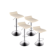 thumbnail image 1 of Pack 4 Pisos de Bar Ajustable Belinda - Beige, 1 of 3