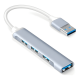 thumbnail image 1 of Adaptador hub USB 3.0 4 puertos ultra slim conector USB-A #1, 1 of 3