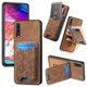 thumbnail image 1 of Funda Billetera con Soporte para Samsung Galaxy A70 Protector Delgado Marrón, 1 of 6