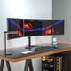thumbnail image 2 of Soporte triple para monitor WALI MF003, independiente, de 27 pulgadas, 2 of 9
