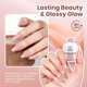 thumbnail image 4 of Esmalte de uñas en gel Beetles 15 ml Nude Pink Milky Rose, 4 of 7