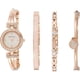 thumbnail image 1 of Reloj Anne Klein Mujer Cristales Pulsera Oro Rosado Set, 1 of 3