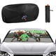 thumbnail image 1 of Moose Tube Sombrilla Solar para Auto - Protector de Parabrisas Plegable | Cortina Solar Delantero | Bloqueo UV y Aislamiento de Calor 133x73cm, 1 of 6