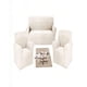 thumbnail image 1 of Juego De Fundas De Sofa Cuadrille 3+1+1 Color Blanco, 1 of 4