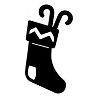 Rienda Libre Graphics - Decomural Christmas Stocking Xmas Pack Ws-33202