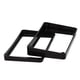 thumbnail image 2 of Curved Humbucker Pickups Marcos Montaje Anillos Para LP Electric Guitar Black, 2 of 3