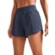 thumbnail image 1 of Shorts CRZ YOGA Dolphin Navy tiro alto secado rápido talla L, 1 of 5