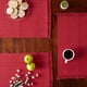 thumbnail image 4 of Juego de comedor DII Variegated Tabletop Collection, 8 piezas, rojo, 4 of 7